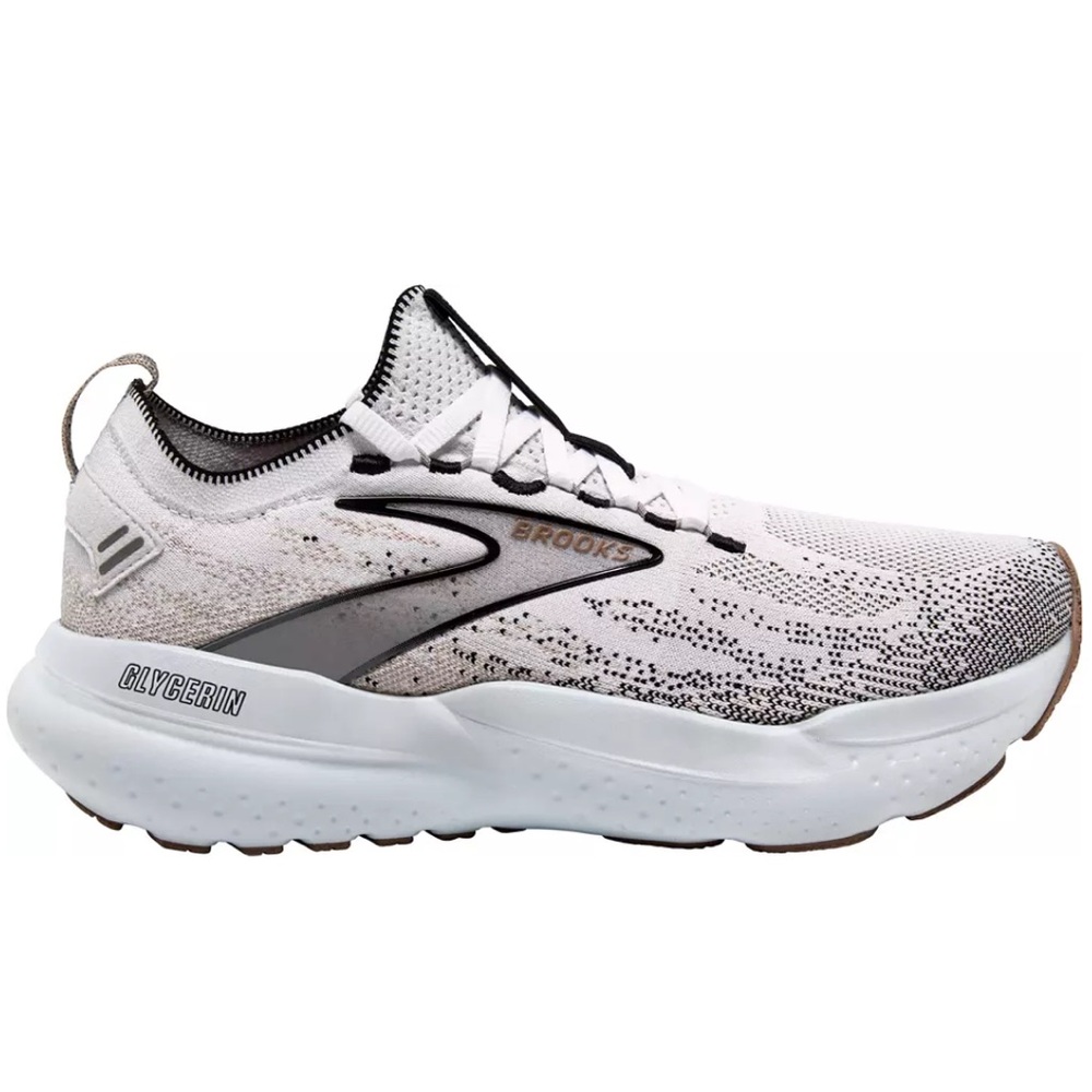 Brooks StealthFit 21 White and Gray Running Shoes